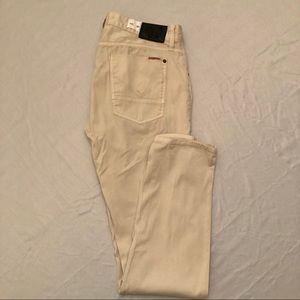 🇺🇸 Hudson Blake slim straight size 33 in cream